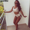 Lace High Waist Bikini