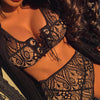Lace High Waist Bikini