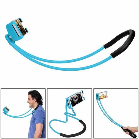 360 Degree Rotation Flexible Phone Selfie Neck Holder