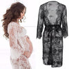 Maternity Clothes Long Lace Dress Pregnancy