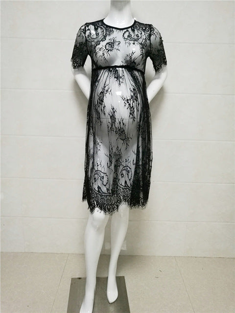 Women Lace Dresses Maternity