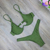 women Brazilian swim beach micro bikini set
