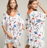 Floral Printed Beach Cover Ups