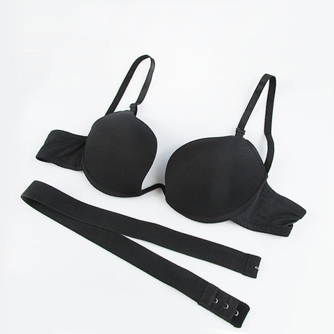 Sexy Deep U Low Cut Push Up Women