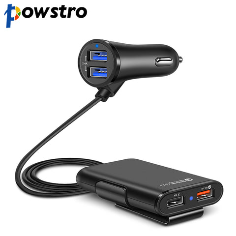 4 Ports QC3.0+2.4A+3.1AUSB Car Charger