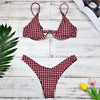 women Brazilian swim beach micro bikini set