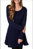 Short Sweater Dress Female