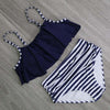 Sexy Bikini Set Retro Bathing Suits