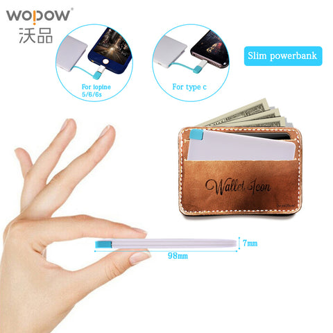 Powerbank 3000mAh Portable Charger